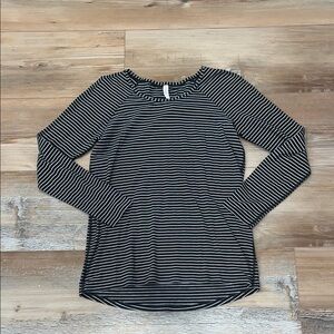 Lululemon Striped Black and White Women's Top